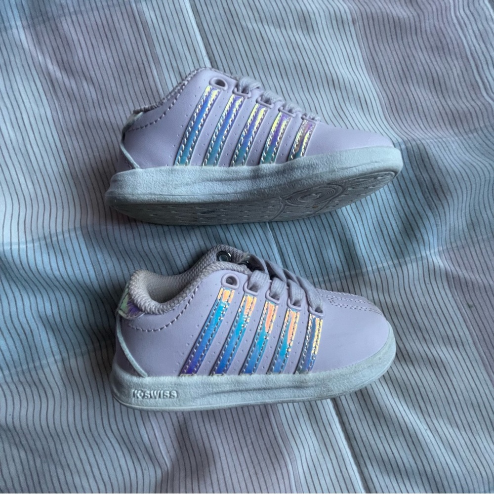 K-swiss purple sneakers